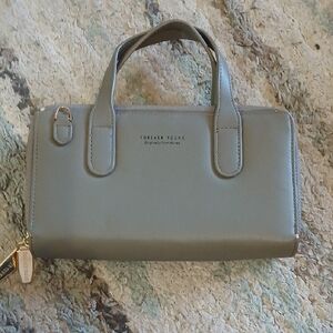 Forever Young Elegant Gray Handbag